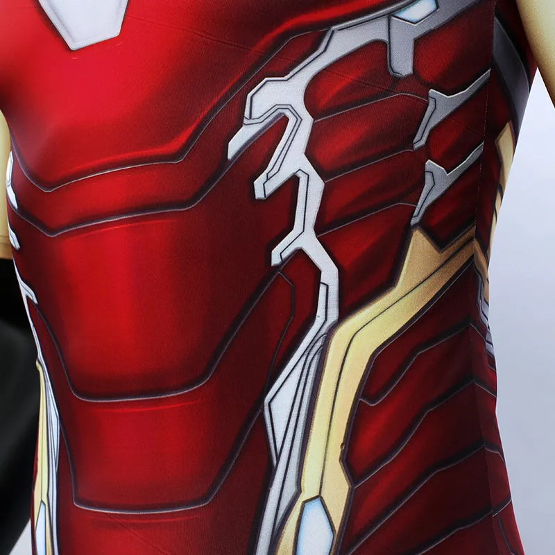 Avengers 4 IRON MAN  Short Sleeve Compression Shirt
