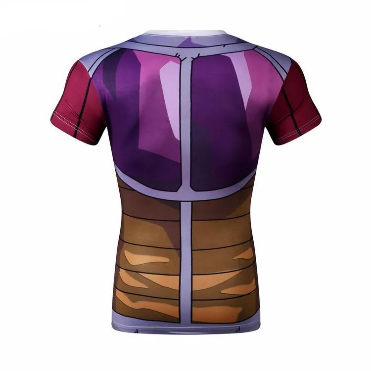 DRAGON BALL Z Freiza Compression Shirt for Men Short Sleeve