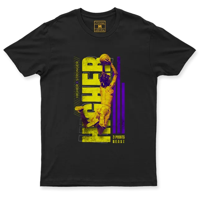 Drifit Shirt: Basketball Higher Stronger