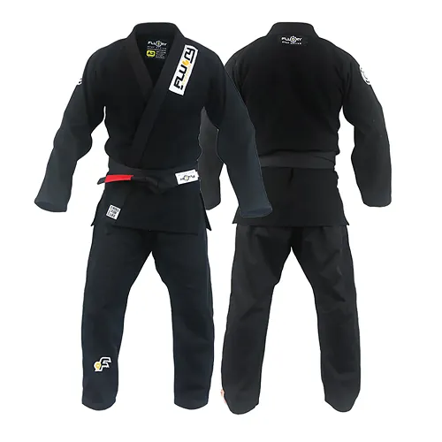 Fluory Grappling Classic BJJ Gi Black
