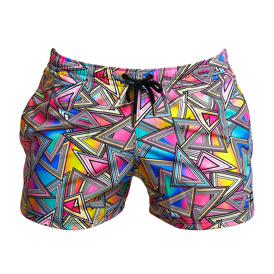 Funky Trunks Mens Shorty Shorts Short FT40M - Prism Break