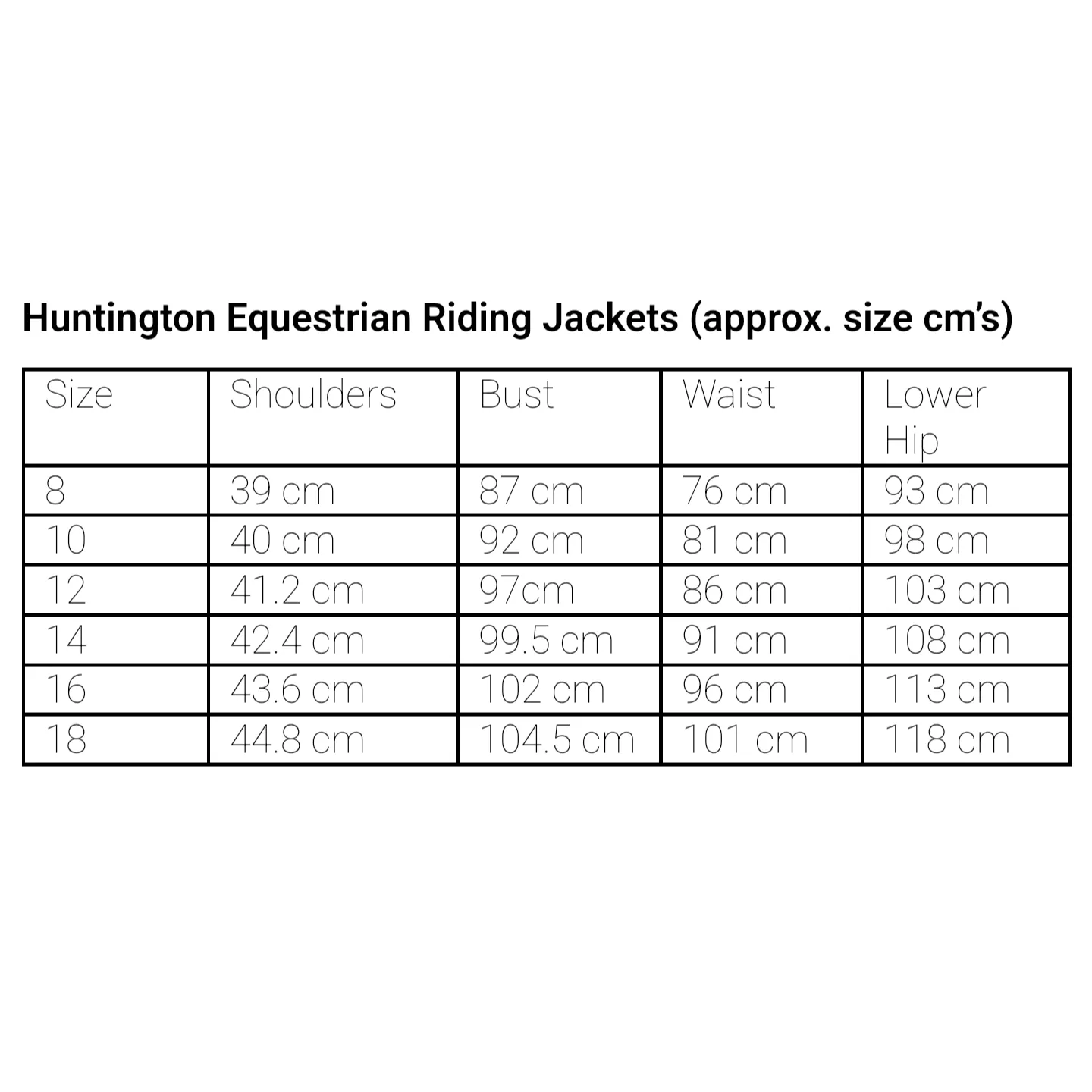 Huntington Nicky Kwik-Dry Ladies Riding Jacket