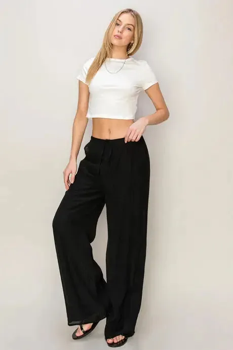 Hyfive Inc. Natalie High Waisted Pants – Effortless Style & Comfort