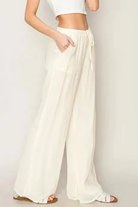 Hyfive Inc. Natalie High Waisted Pants – Effortless Style & Comfort