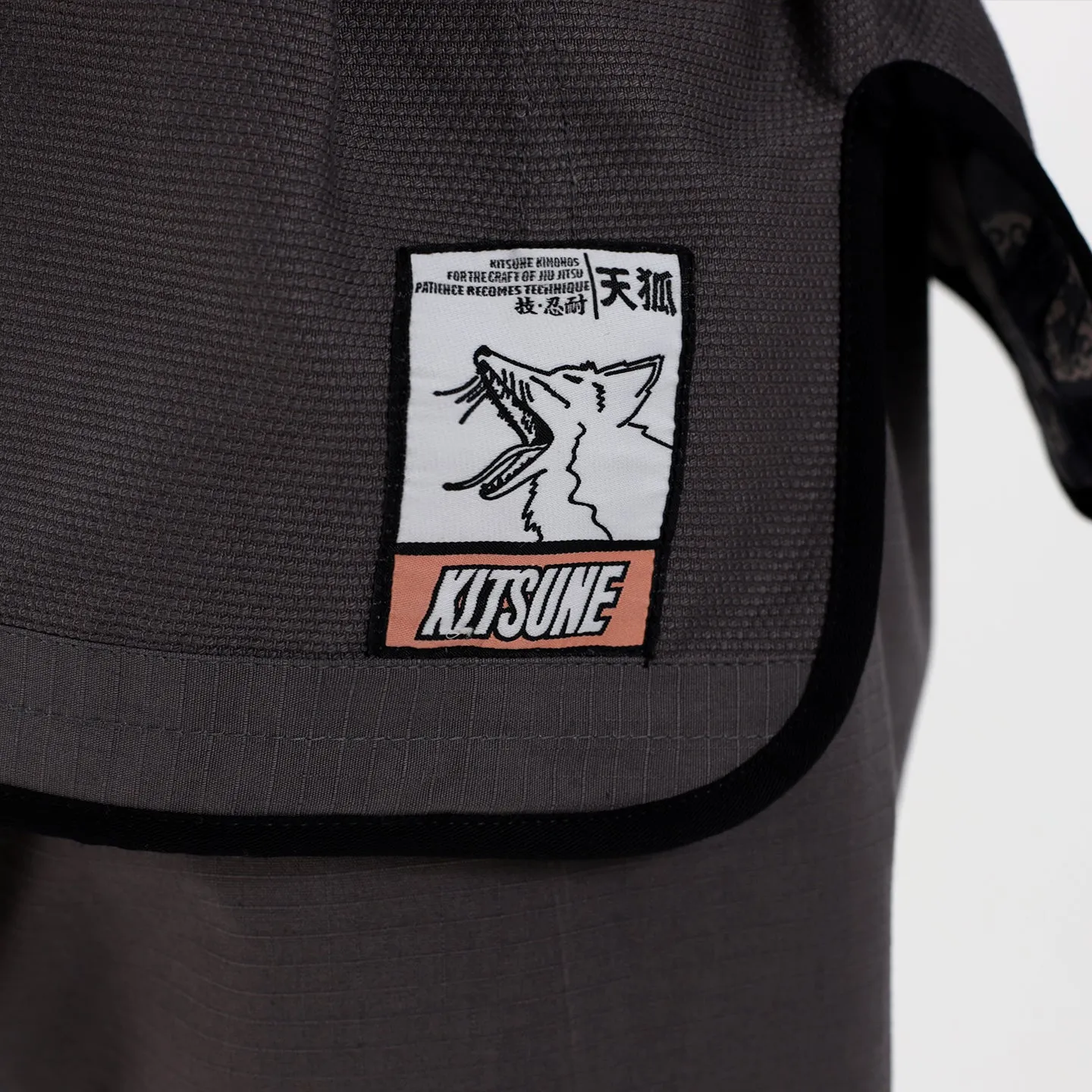 Kitsune "Dragon" Men's BJJ Gi - Dark Grey