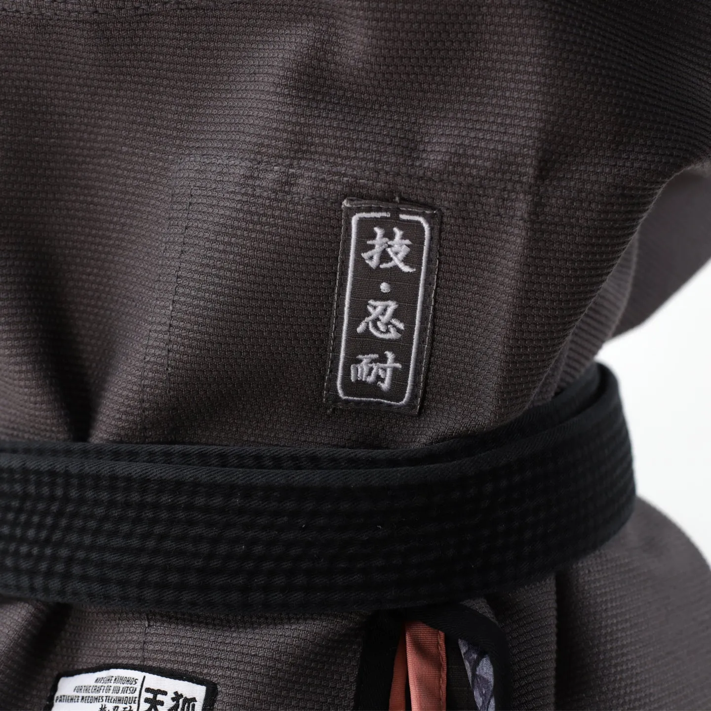Kitsune "Dragon" Women's BJJ Gi - Dark Grey