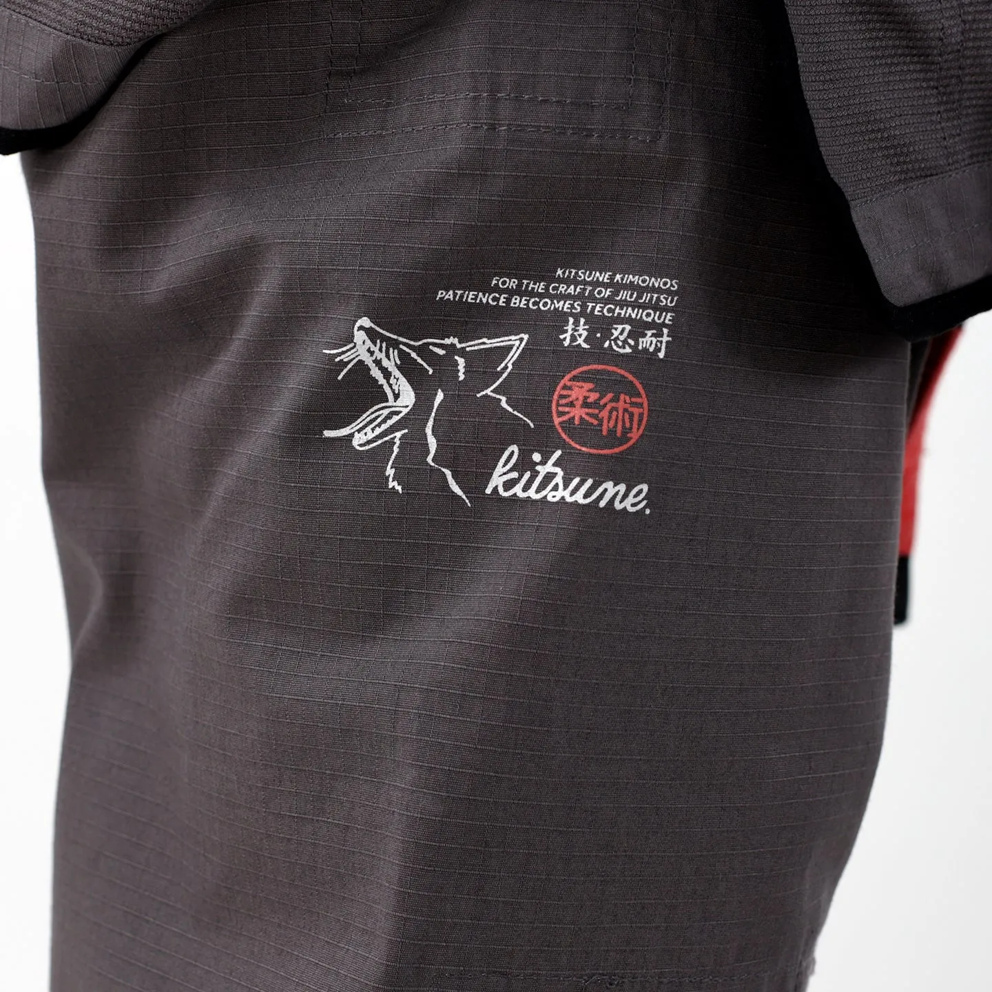 Kitsune "Dragon" Women's BJJ Gi - Dark Grey