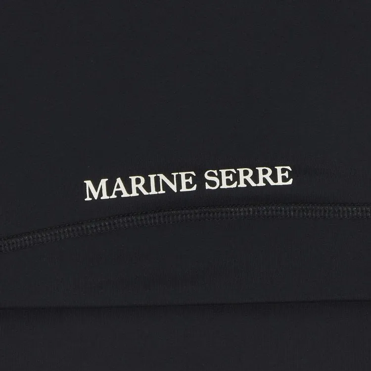 Marine Serre Training Shorts 'Black', black