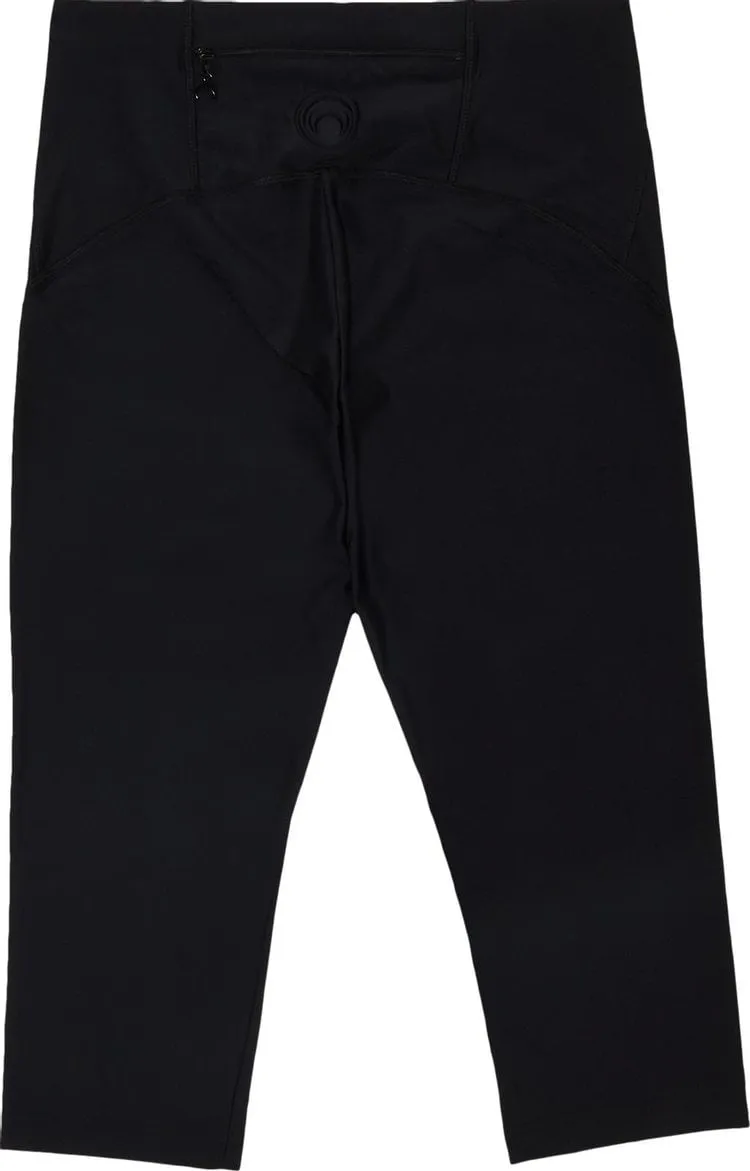 Marine Serre Training Shorts 'Black', black