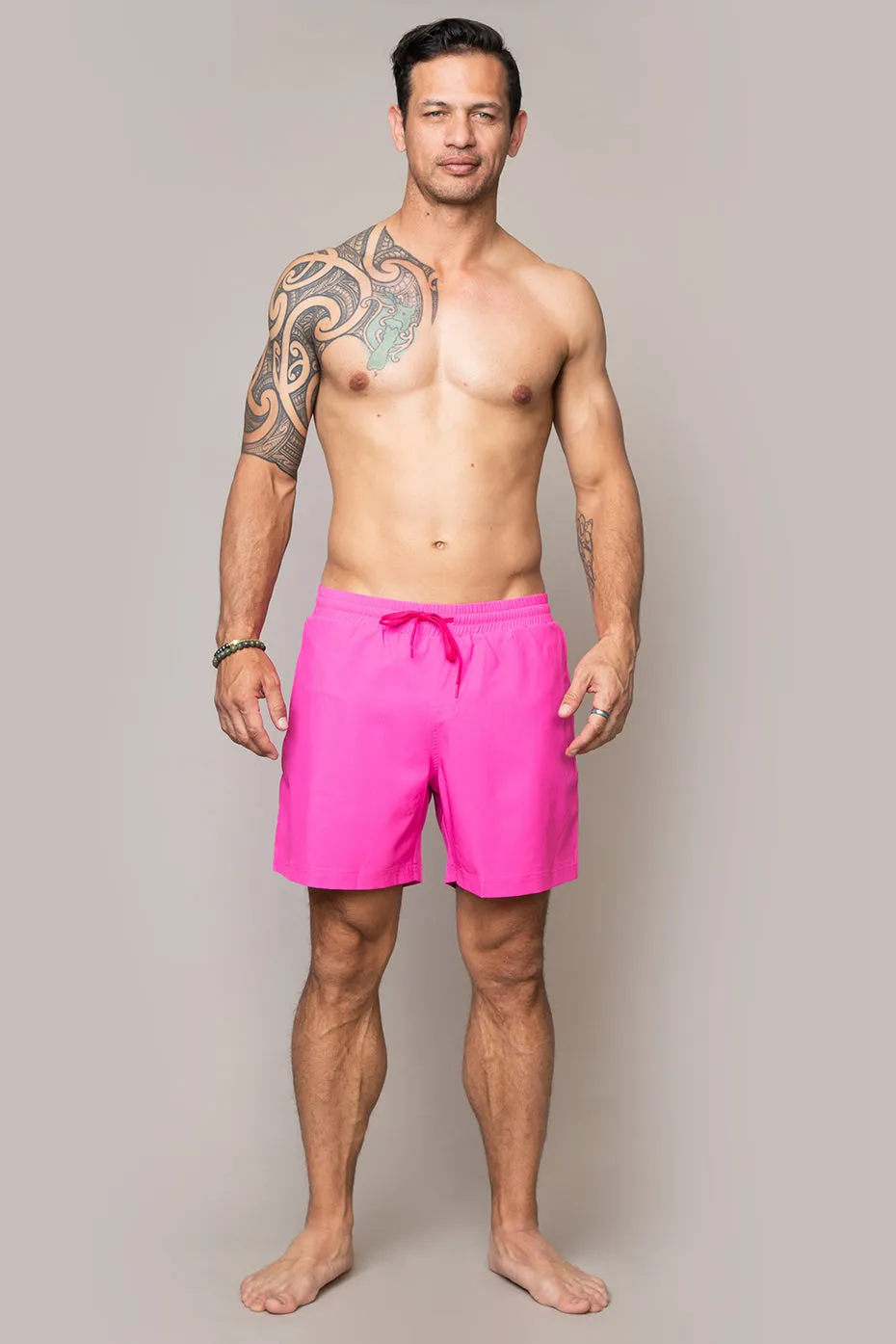 Men's Sport Short : Electric Pink