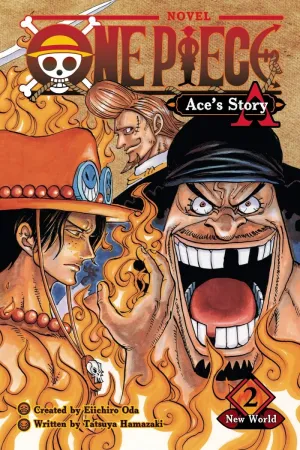One Piece Aces Story Novel SC Vol 02 Spade Pirates