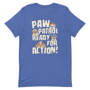 PAW Patrol Ready For Action Adult Short Sleeve T-Shirt