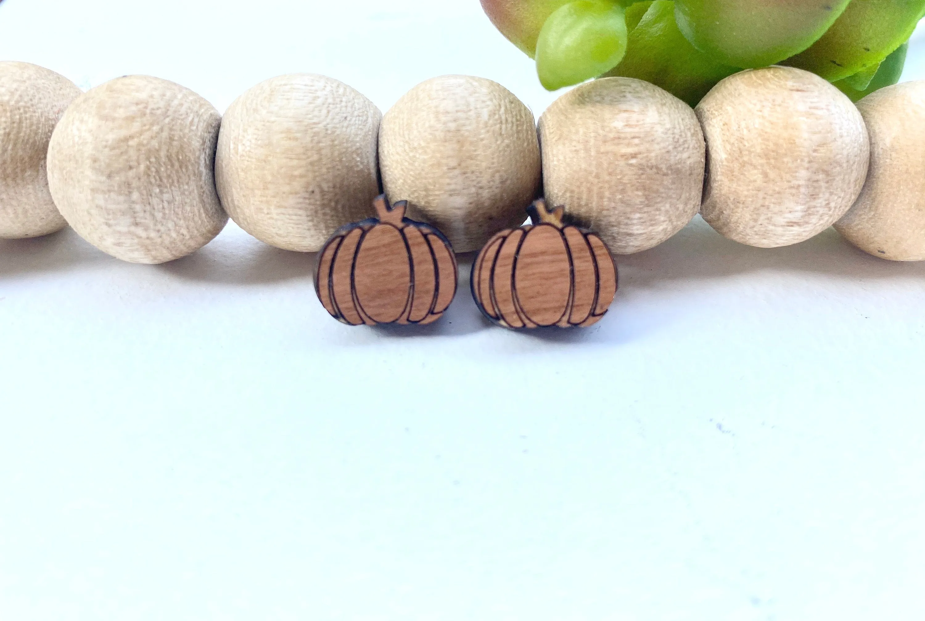 Pumpkin Stud Earring, Fall Post Earring, Autumn Earring, Mother's Day Gift, Gift for Best Friend, Sister Gift