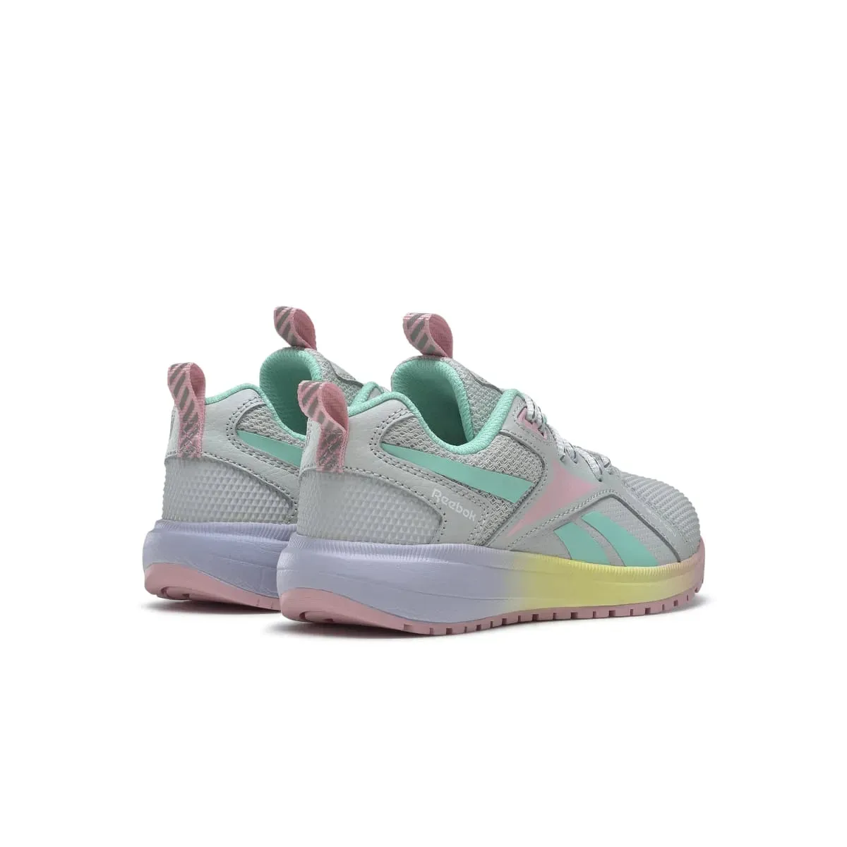 Reebok Kid's Durable Running Shoes - Grey/Pink/Mint