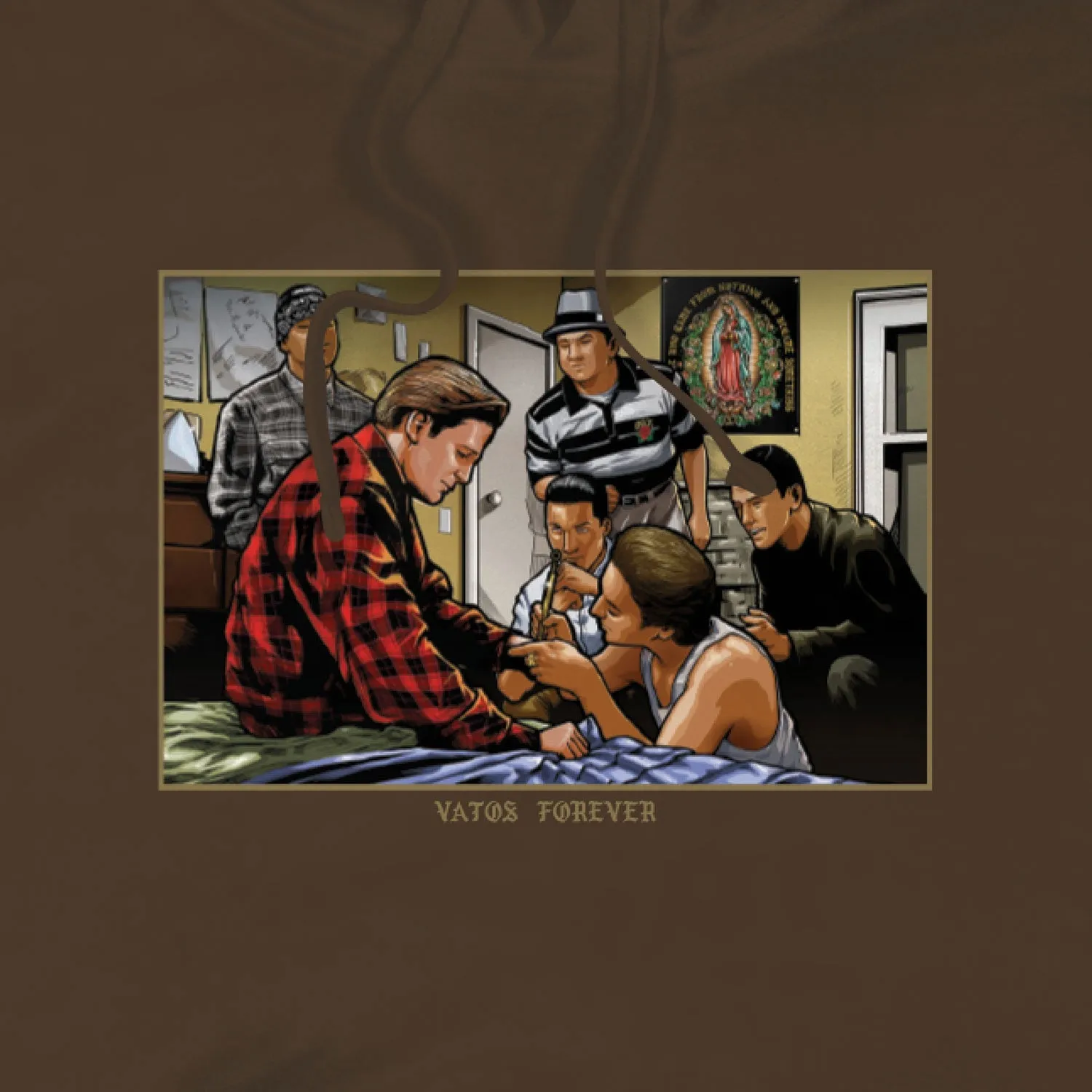 Vatos Forever Hooded Fleece