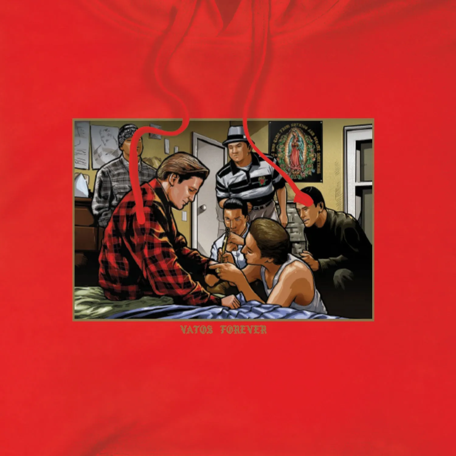 Vatos Forever Hooded Fleece